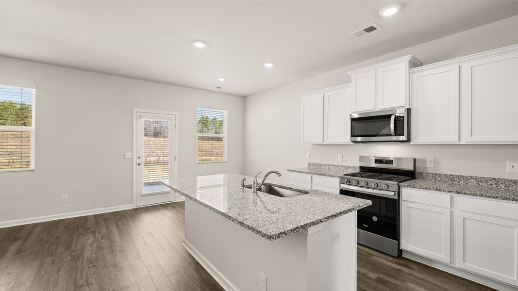 Furnished interior view inside a new home in Byrd Village, Graniteville (Image 5).
