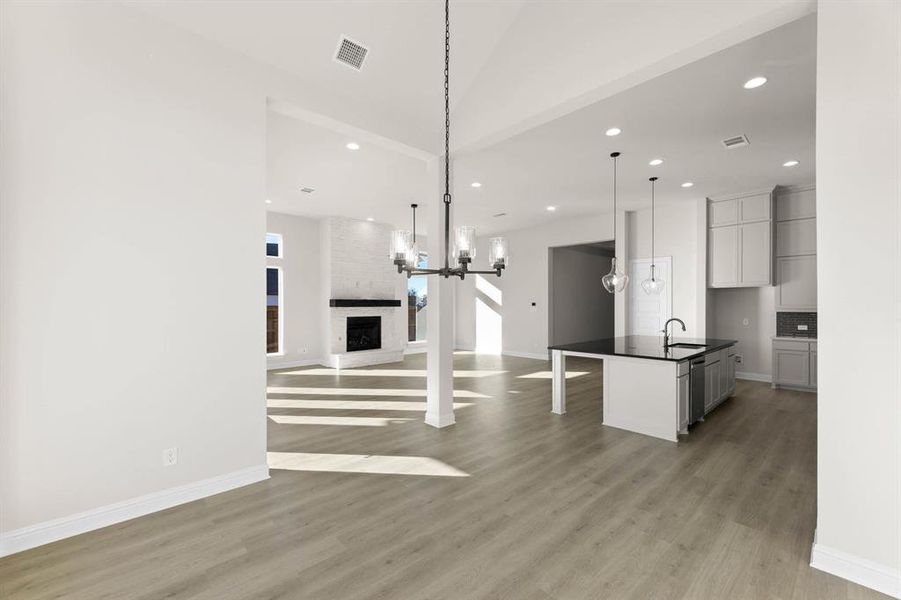 Spacious, unfurnished interior of a new home in BridgeWater - Phase 1, Midlothian (Image 31). Spacious, unfurnished interior of a new home in BridgeWater - Phase 1, Midlothian (Image 31).