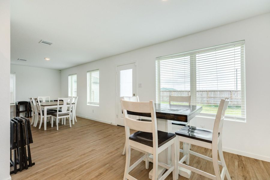 Furnished interior view inside a new home in Windrose Green, Angleton (Image 8).