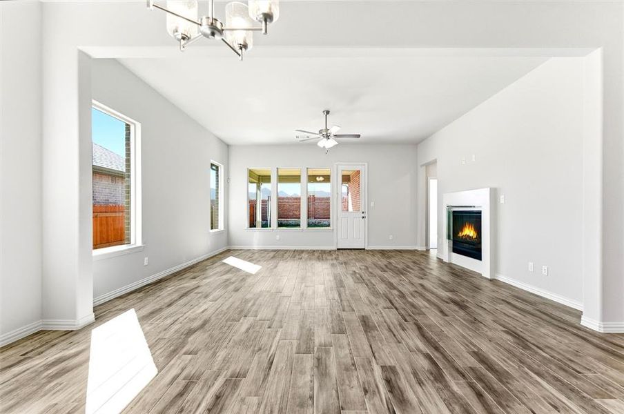 Spacious, unfurnished interior of a new home in Northstar, Haslet (Image 15).