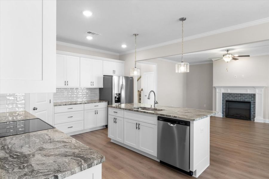Furnished interior view inside a new home in Tillery Park, Grovetown (Image 12). Furnished interior view inside a new home in Tillery Park, Grovetown (Image 12).