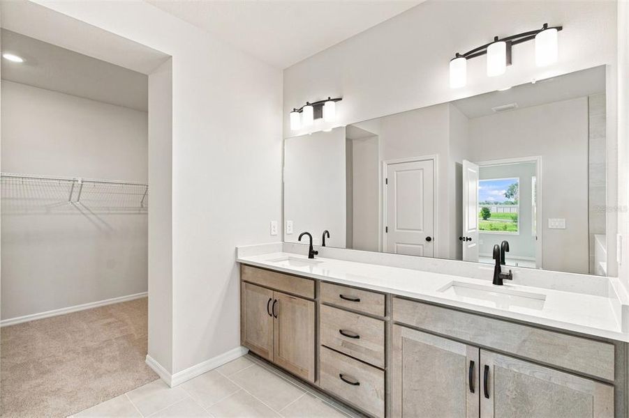 Furnished interior view inside a new home in Southwind – Executive Series, Plant City (Image 9).