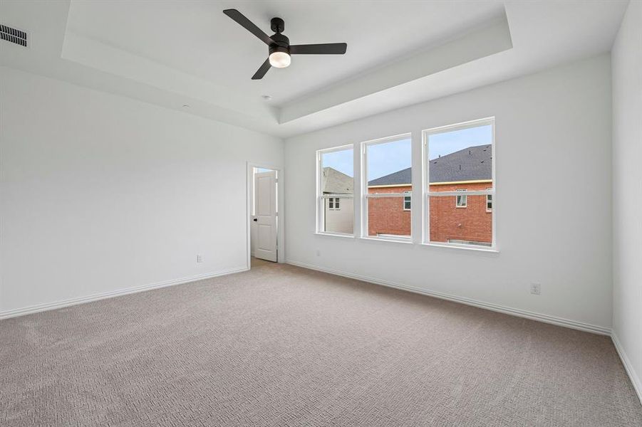 Featuring a neutral color palette, oversized windows and plush carpeting, your new owner's suite was designed for rest and relaxation! Featuring a neutral color palette, oversized windows and plush carpeting, your new owner's suite was designed for rest and relaxation!