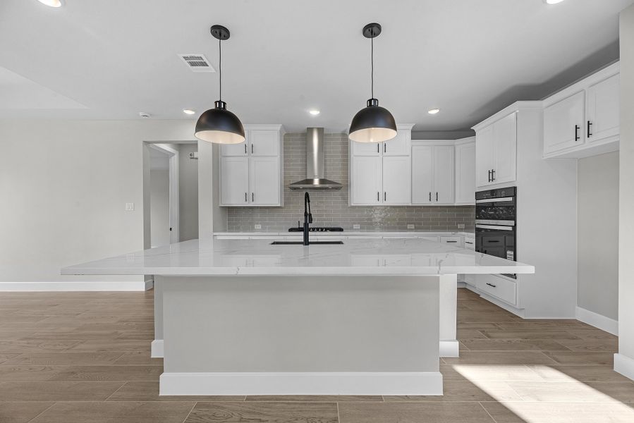 Furnished interior view inside a new home in Grange, Katy (Image 7).