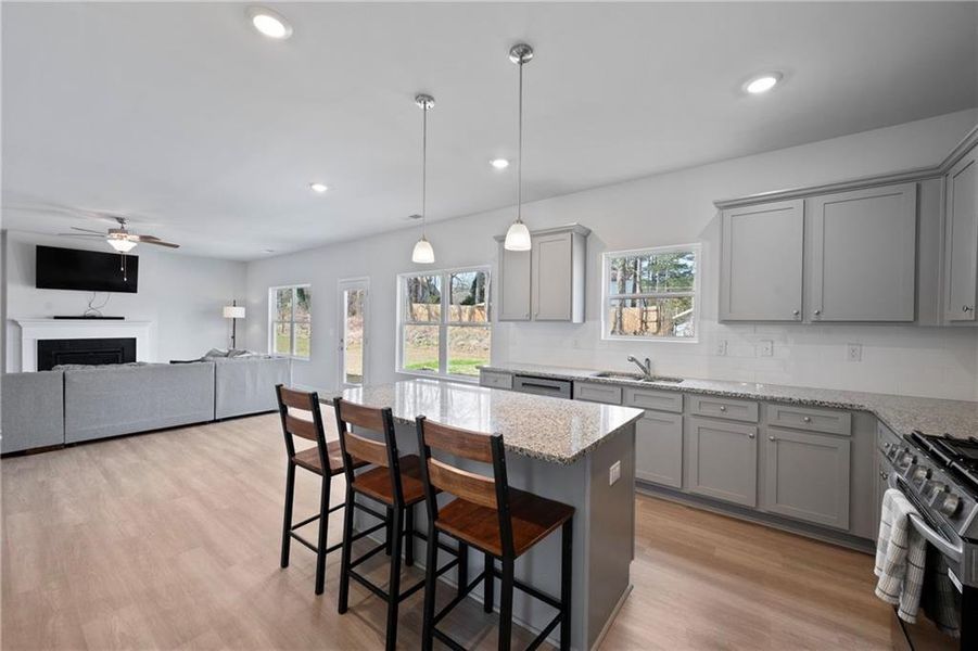 Furnished interior view inside a new home in Stephen's Landing, Loganville (Image 17). Furnished interior view inside a new home in Stephen's Landing, Loganville (Image 17).