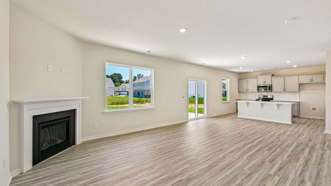 Spacious, unfurnished interior of a new home in Clark Creek Landing, Lincolnton (Image 16). Spacious, unfurnished interior of a new home in Clark Creek Landing, Lincolnton (Image 16).