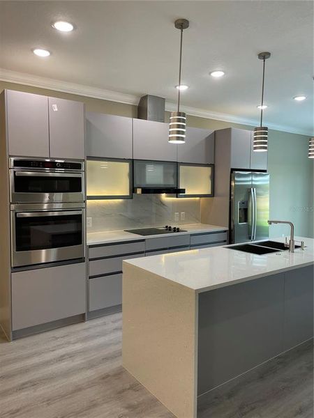 Furnished interior view inside a new home in , Davenport (Image 8).