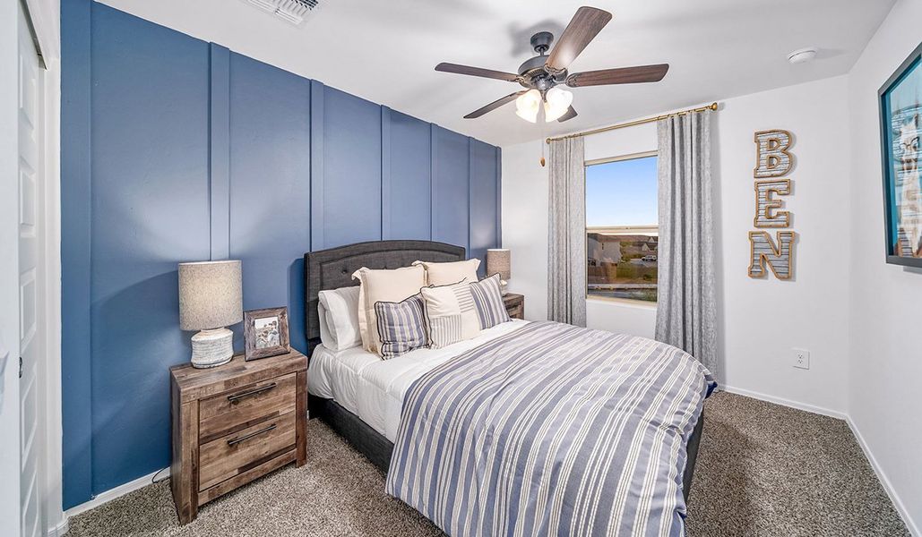 Furnished interior view inside a new home in Blackhawk, Tucson (Image 30). Furnished interior view inside a new home in Blackhawk, Tucson (Image 30).