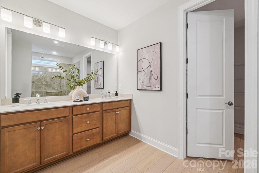 Furnished interior view inside a new home in , Charlotte (Image 10).