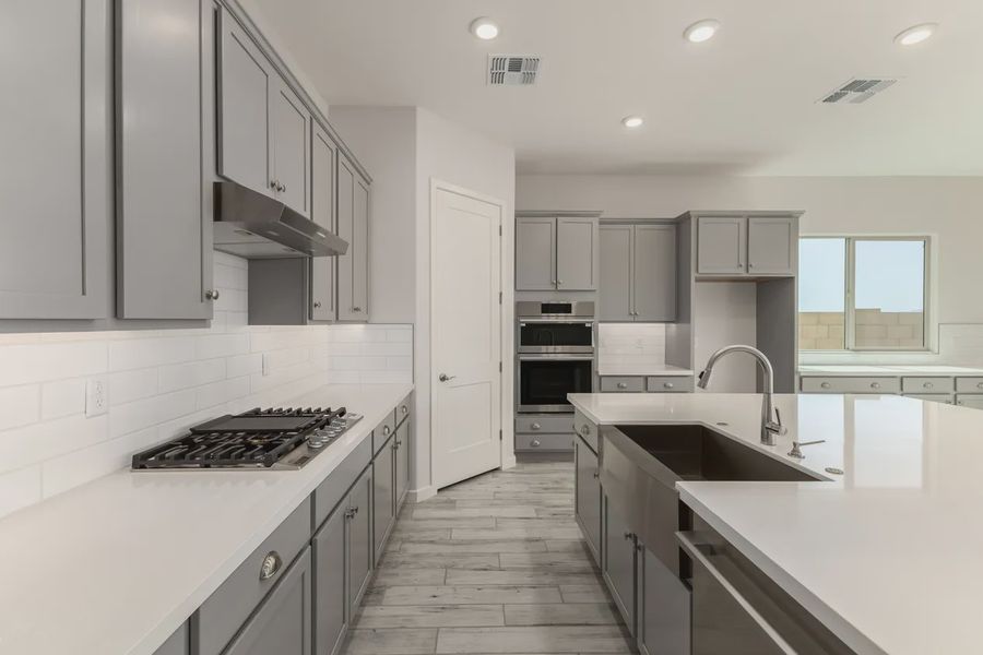 Furnished interior view inside a new home in Valencia at Granite Vista, Waddell (Image 6).