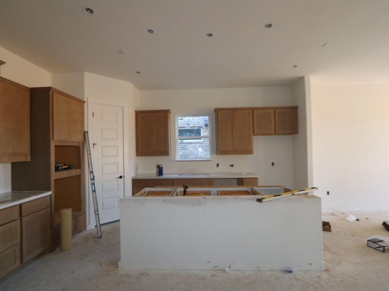 In-progress construction of a new home in Heritage, Dripping Springs, TX (Image 6).