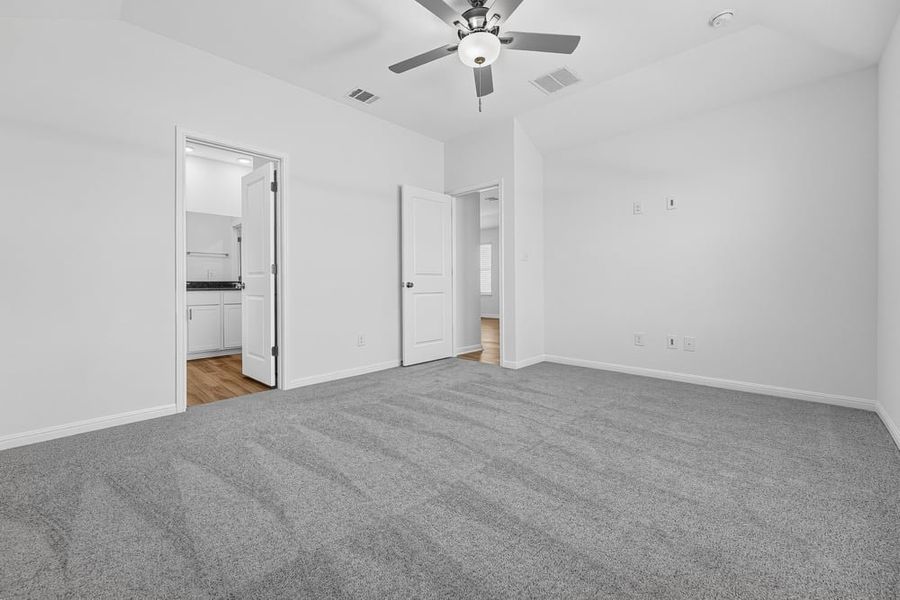 Representative unfurnished interior of a home built from the Capercaillie by Taylor Morrison in Longview, Del Valle (Image 13). Representative unfurnished interior of a home built from the Capercaillie by Taylor Morrison in Longview, Del Valle (Image 13).