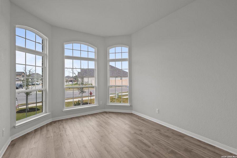 Spacious, unfurnished interior of a new home in Buffalo Crossing, Cibolo (Image 30). Spacious, unfurnished interior of a new home in Buffalo Crossing, Cibolo (Image 30).