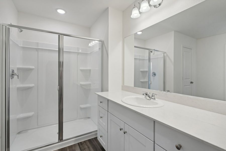Representative furnished interior of a home built from the Crescent by Starlight Homes in Broadmoor Village, Cedar Hill (Image 15).