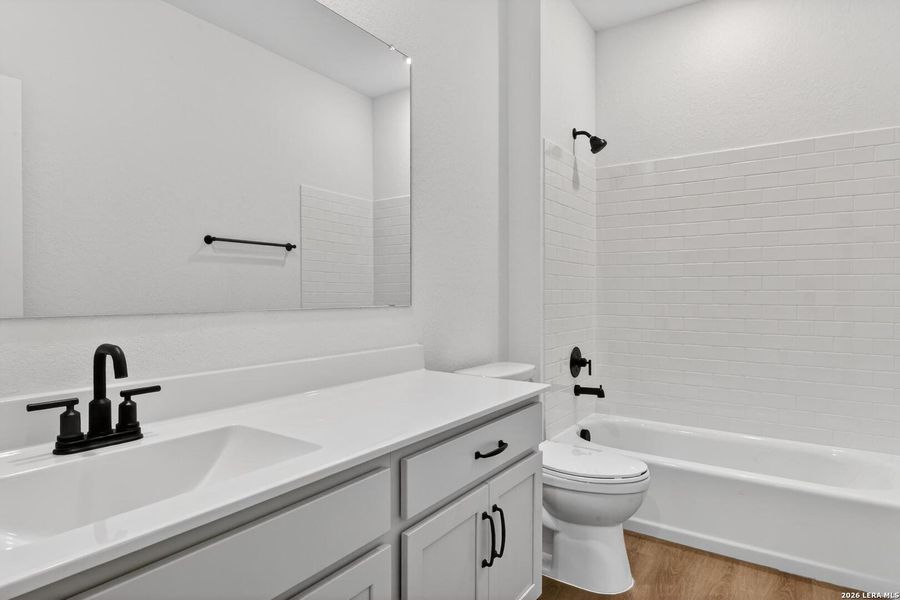 Furnished interior view inside a new home in Saddlebrook Ranch, Schertz (Image 5).