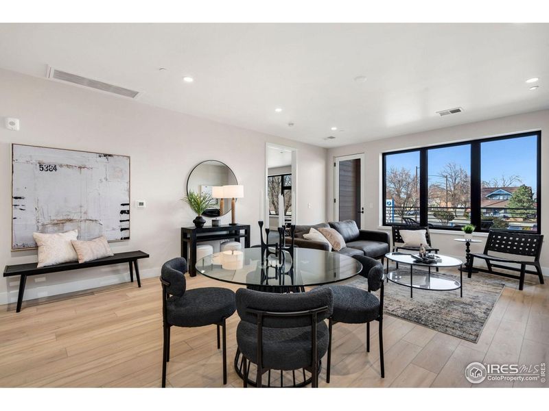 Furnished interior view inside a new home in , Loveland (Image 9).