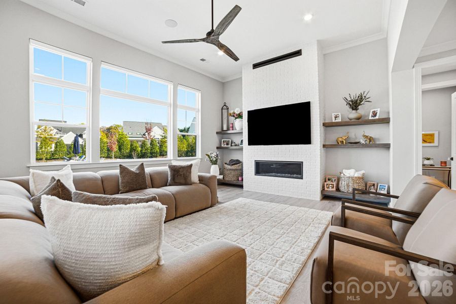 Furnished interior view inside a new home in , Huntersville (Image 14).