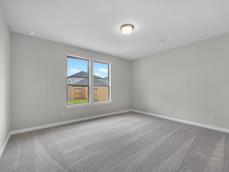 Spacious, unfurnished interior of a new home in Mason Woods, Cypress (Image 15).