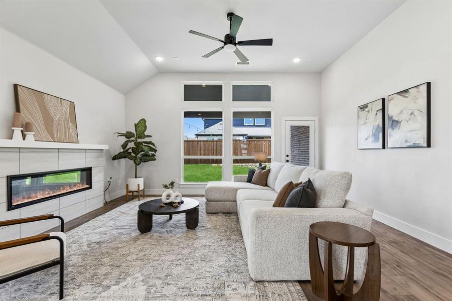Furnished interior view inside a new home in , Celina (Image 15).