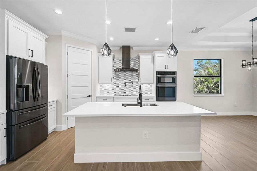 Furnished interior view inside a new home in , Rotonda West (Image 9).