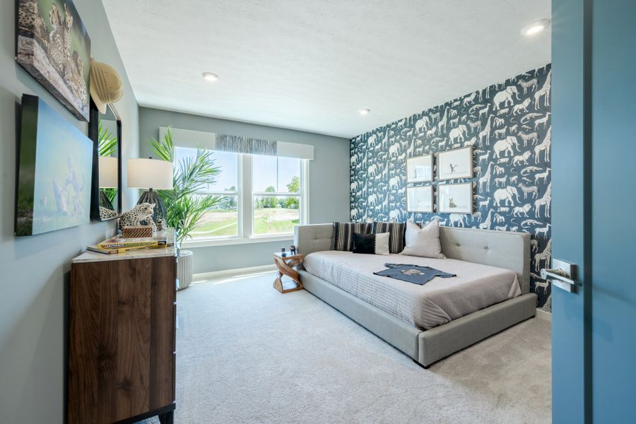 Representative furnished interior of a home built from the Blair by Fischer Homes in Twin Lakes, Hoschton (Image 66).