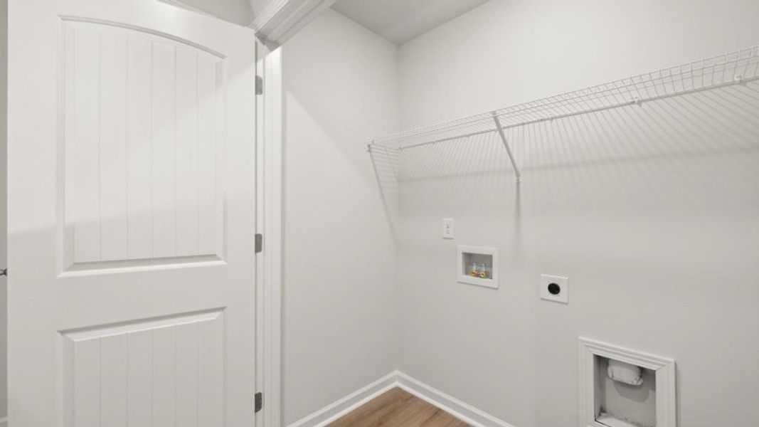 Spacious, unfurnished interior of a new home in Waypoint, Flowery Branch (Image 22).