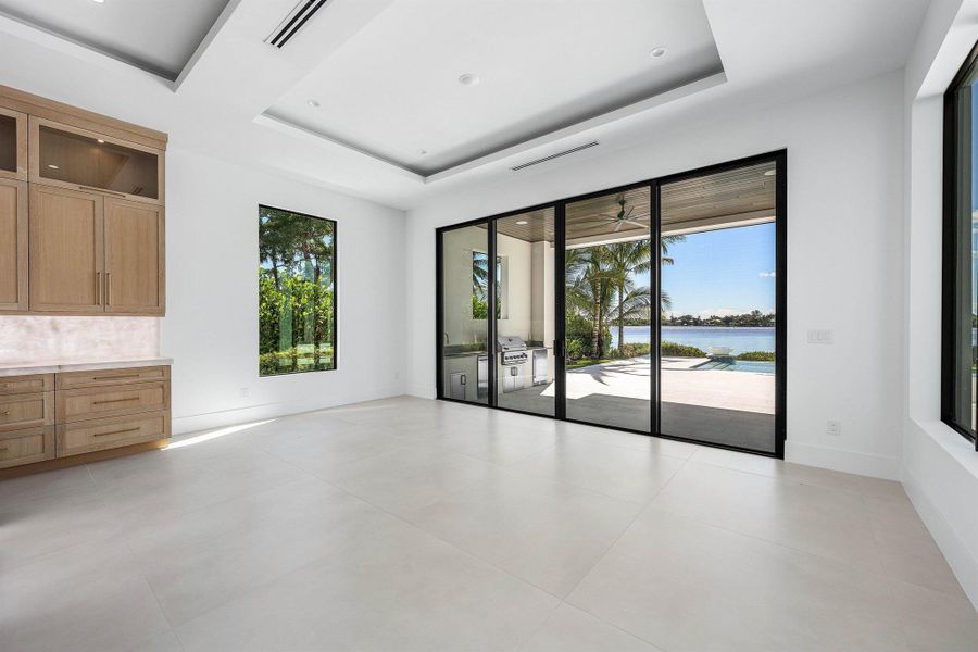 Spacious, unfurnished interior of a new home in , Jupiter (Image 49).