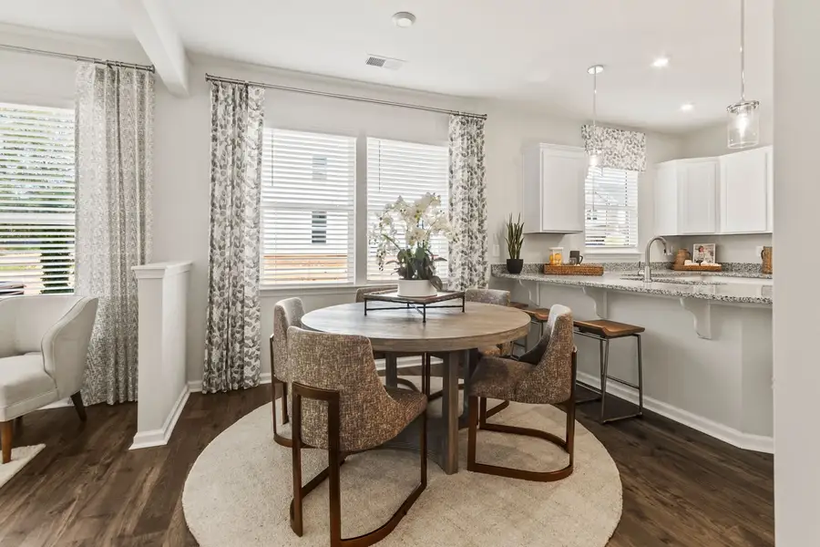 Representative furnished interior of a home built from the The Summerton by Stanley Martin Homes in Bridgeport Single Family Homes, Greenville (Image 4).