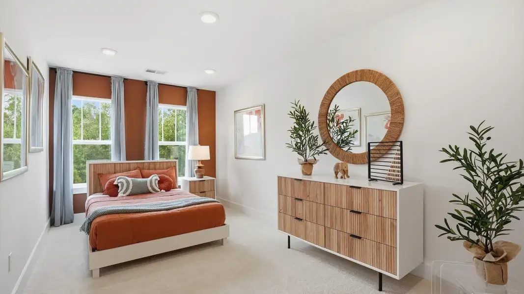Furnished interior view inside a new home in Marion Square, Greenville (Image 23).