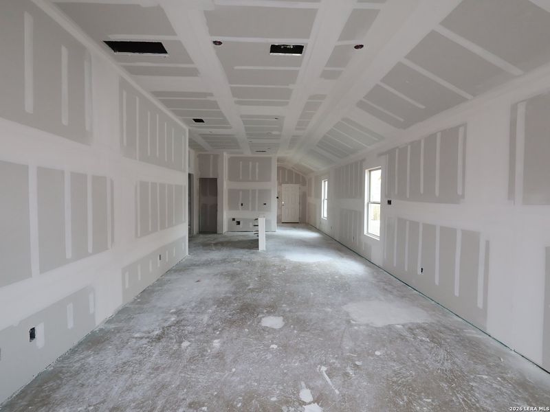 In-progress construction of a new home in Park Place, New Braunfels, TX (Image 28).