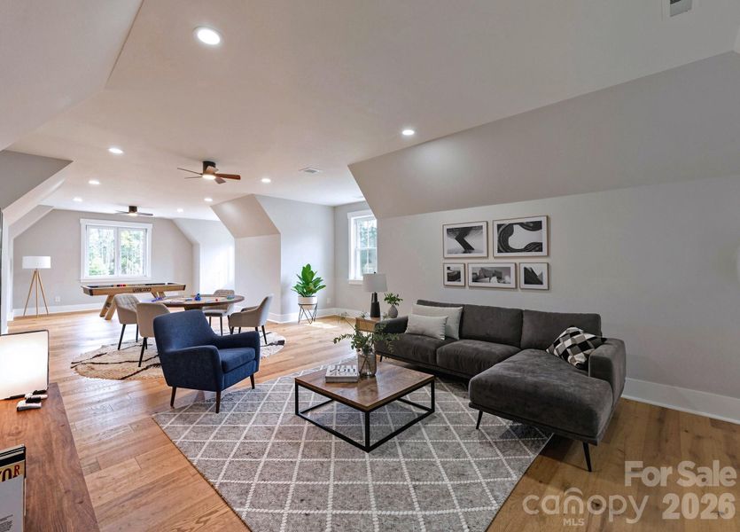 Furnished interior view inside a new home in , Mint Hill (Image 28).