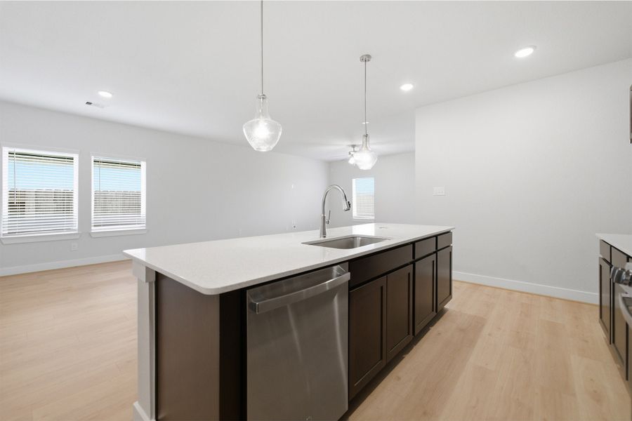 Furnished interior view inside a new home in Bay Creek, Baytown (Image 6).