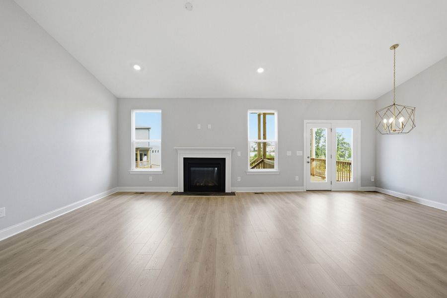 Spacious, unfurnished interior of a new home in McCain's Station, Gallatin (Image 27). Spacious, unfurnished interior of a new home in McCain's Station, Gallatin (Image 27).
