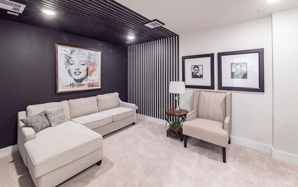 Furnished interior view inside a new home in Pecan Estates, Crosby (Image 21).