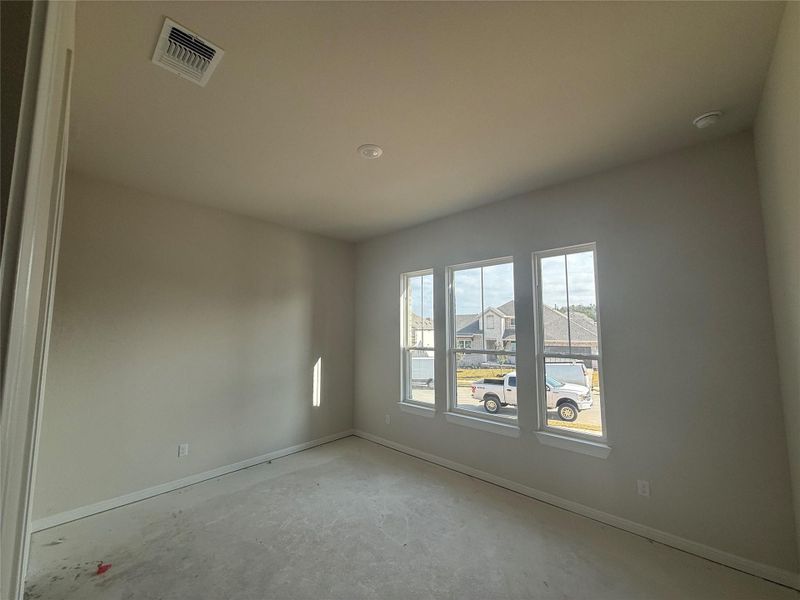 In-progress construction of a new home in Provence, Austin, TX (Image 38).