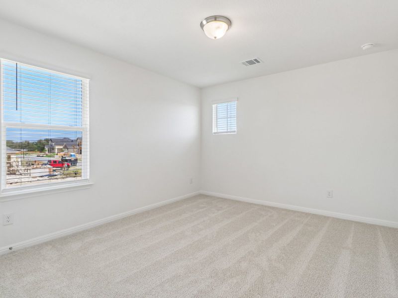 Spacious, unfurnished interior of a new home in Colony at Cole Springs - Boulevard Collection, Buda (Image 13). Spacious, unfurnished interior of a new home in Colony at Cole Springs - Boulevard Collection, Buda (Image 13).