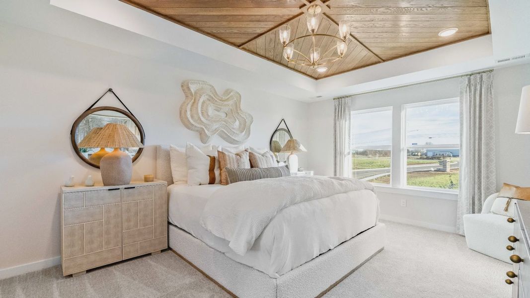 Furnished interior view inside a new home in Cottages of Bearwood, Mount Pleasant (Image 18).