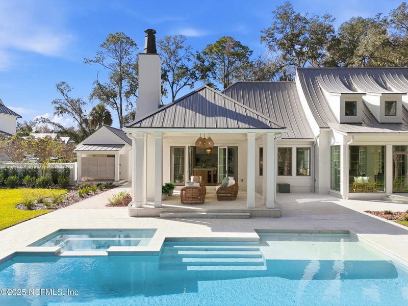 Exterior details and patio area of a home in , Ponte Vedra (Image 46).
