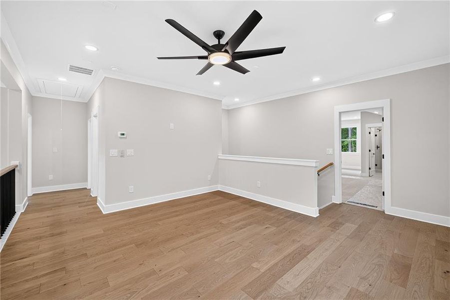 Spacious, unfurnished interior of a new home in , Lawrenceville (Image 23).