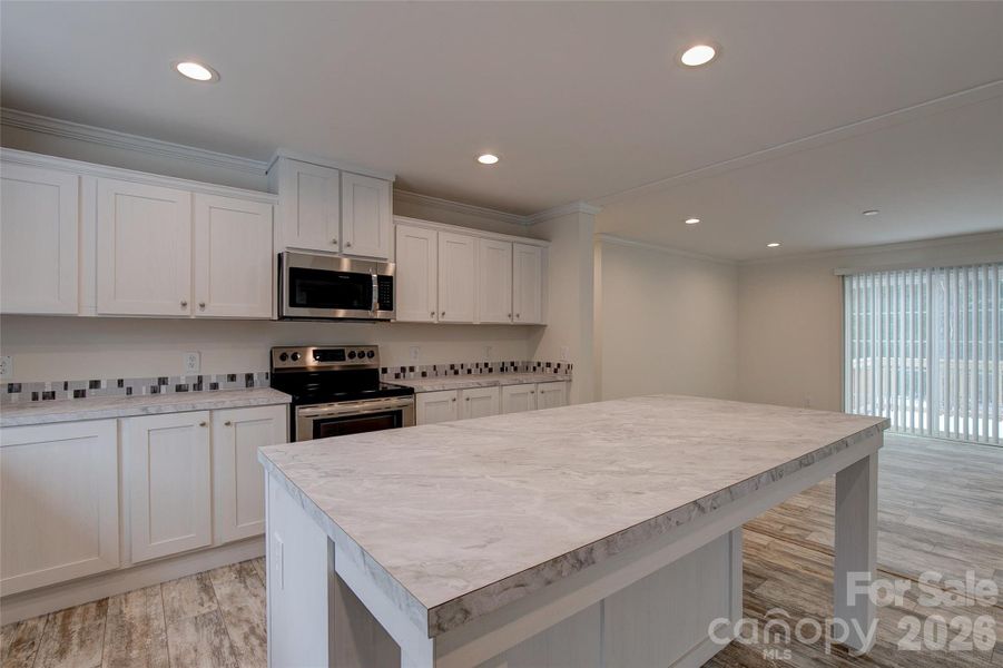 Furnished interior view inside a new home in , Chester (Image 12).