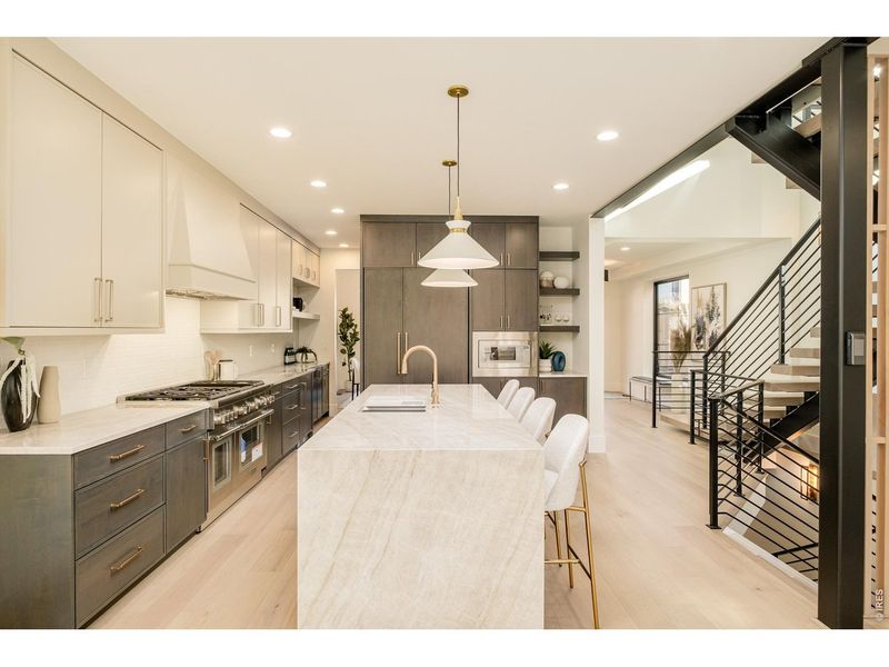 Furnished interior view inside a new home in , Denver (Image 8).