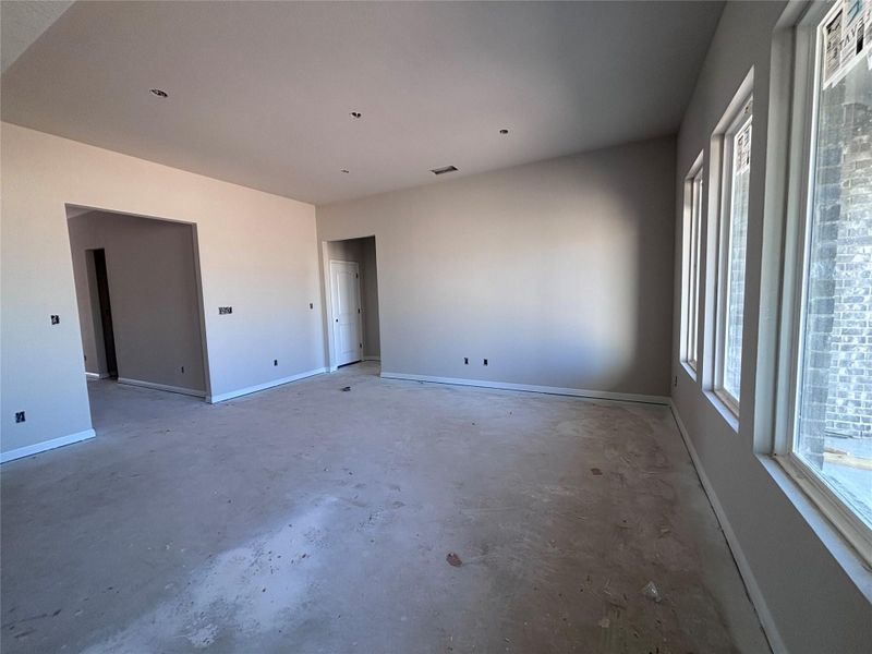 In-progress construction of a new home in The Colony, Bastrop, TX (Image 9).