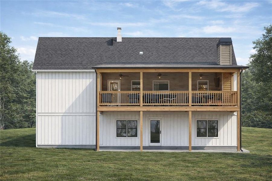 Exterior details and patio area of a home in , Cleveland (Image 3).
