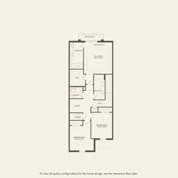2D floor plan layout for the Banyan by Pulte Homes in Coral Edge, Margate, FL (Image 3).