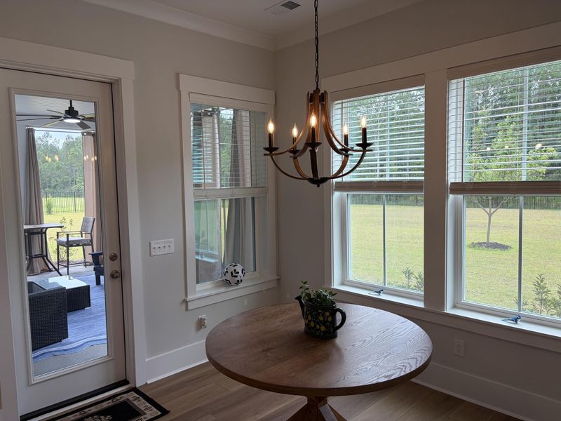 Furnished interior view inside a new home in , Awendaw (Image 7).