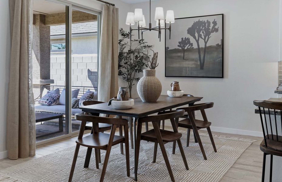 Dining Area | Monument | Sunrise - Valley Series | Surprise, AZ | Landsea Homes