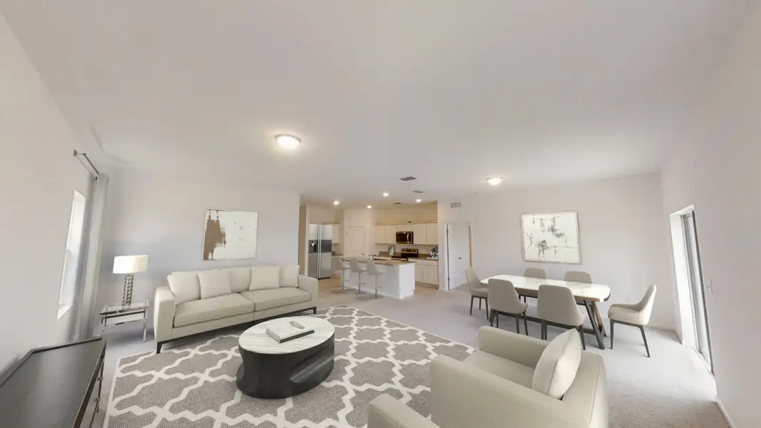 Representative furnished interior of a home built from the Firefly by Starlight Homes in Scenic Terrace, Lake Hamilton (Image 5).