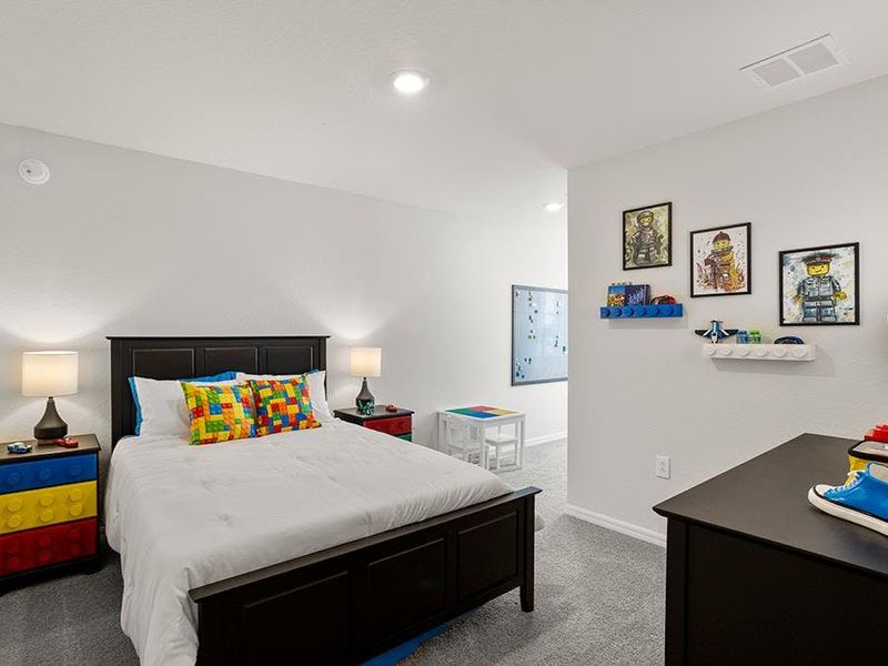 Secondary bedrooms provide space for everyone in your household - Catalina townhome by Highland Homes Secondary bedrooms provide space for everyone in your household - Catalina townhome by Highland Homes