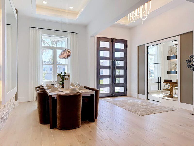 Furnished interior view inside a new home in Legends Bay, Bradenton (Image 5).