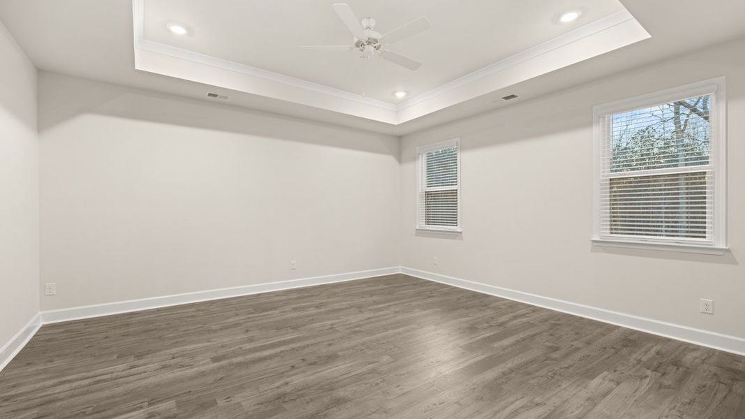 Representative unfurnished interior of a home built from the Marlene by D.R. Horton in Heritage Pointe, Senoia (Image 15).